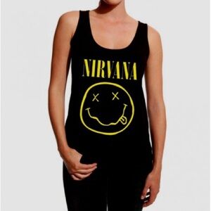 NIRVANA Tank with Face Logo
